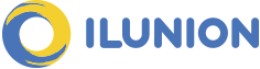 Logo de ILUNION, una empresa referente en transformación y diversidad.
